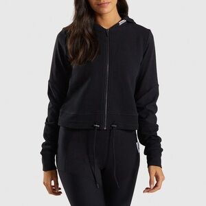 Gymshark True Texture Hooded Bomber Jacket